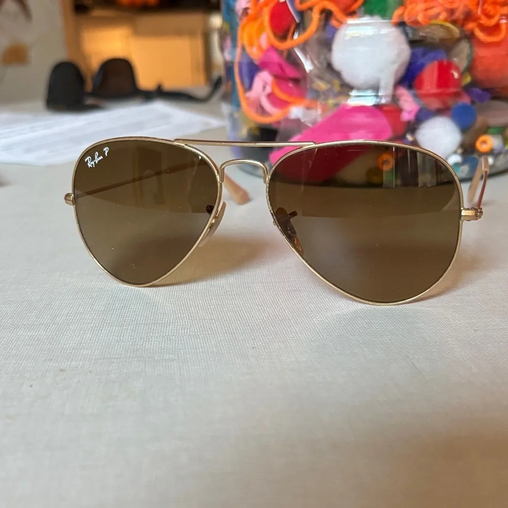 Polarized Ray-Ban Aviators